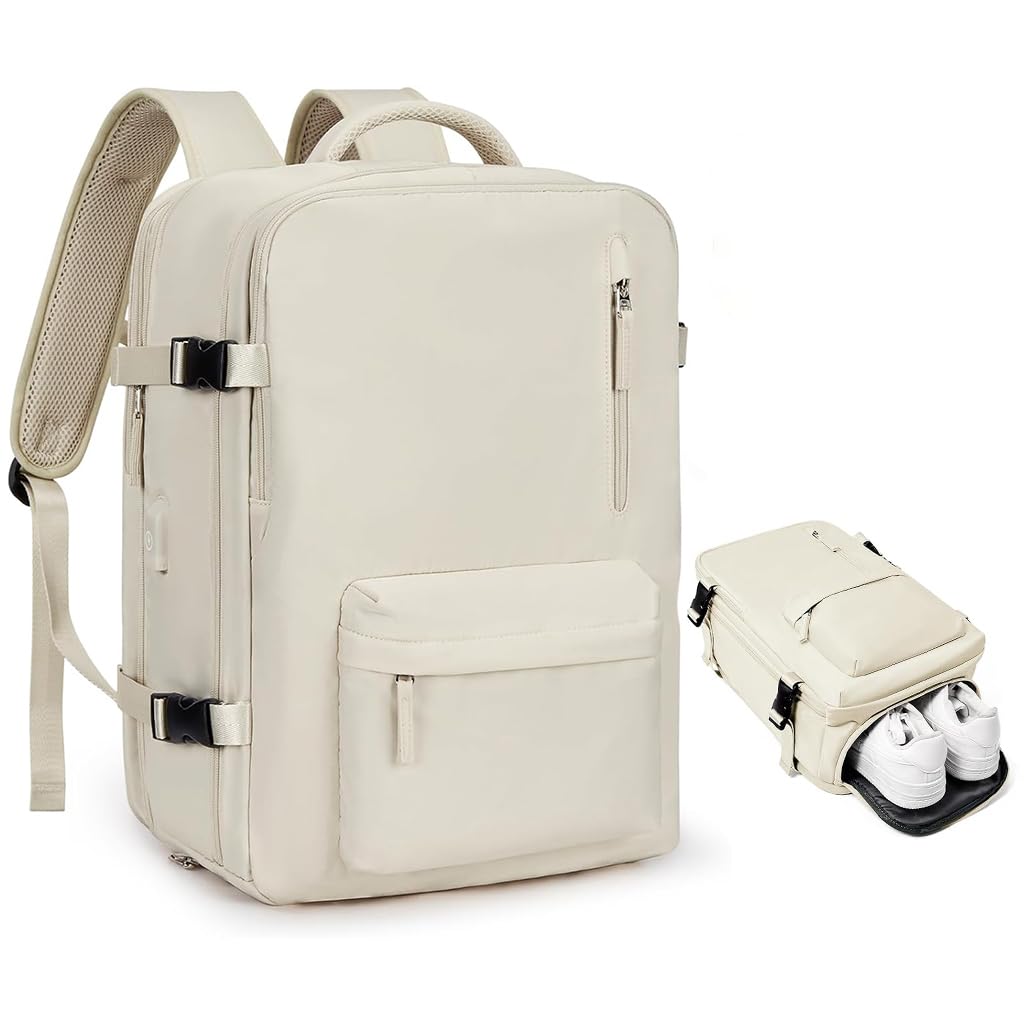 PALAY® Travel Backpack with Seperate Shoe Storage 14'' Laptop Backpack Full Open Zipper Bakcpack with Multi Compartments Fashion Outdoor Travel Waterproof Backpack PALAY® Travel Backpack with Seperate Shoe Storage 14'' Laptop Backpack Full Open Zipper Bakcpack with Multi Compartments Fashion Outdoor Travel Waterproof Backpack